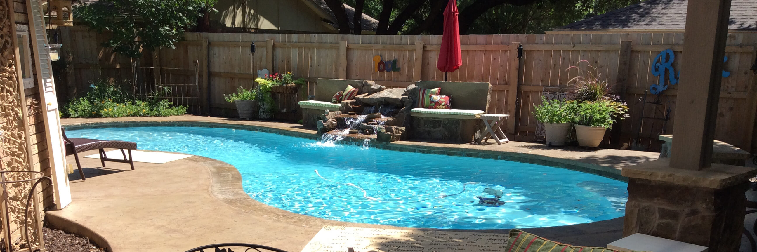 Total pool renovation in Dallas